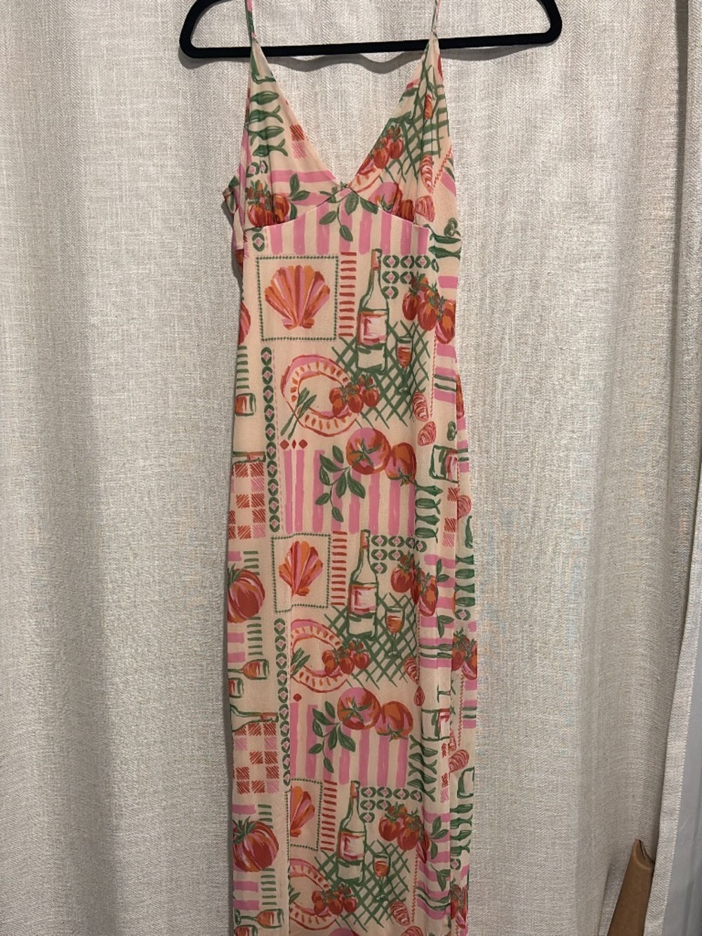 Mesh maxi dress